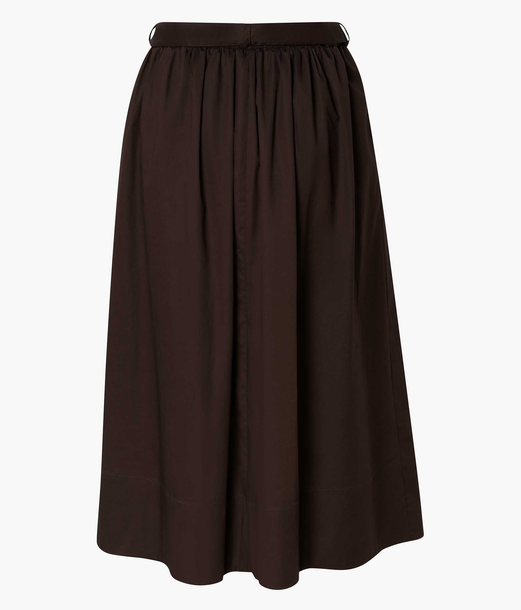 EDELLE Baumwolle Rock Pepe braun