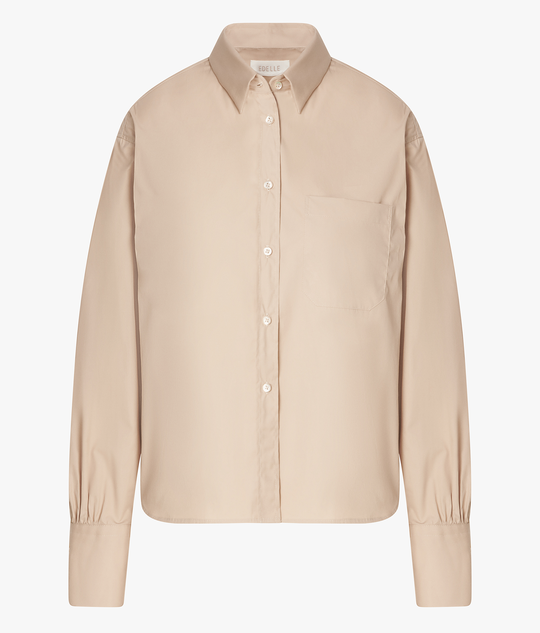 EDELLE Baumwolle Bluse Noel sand