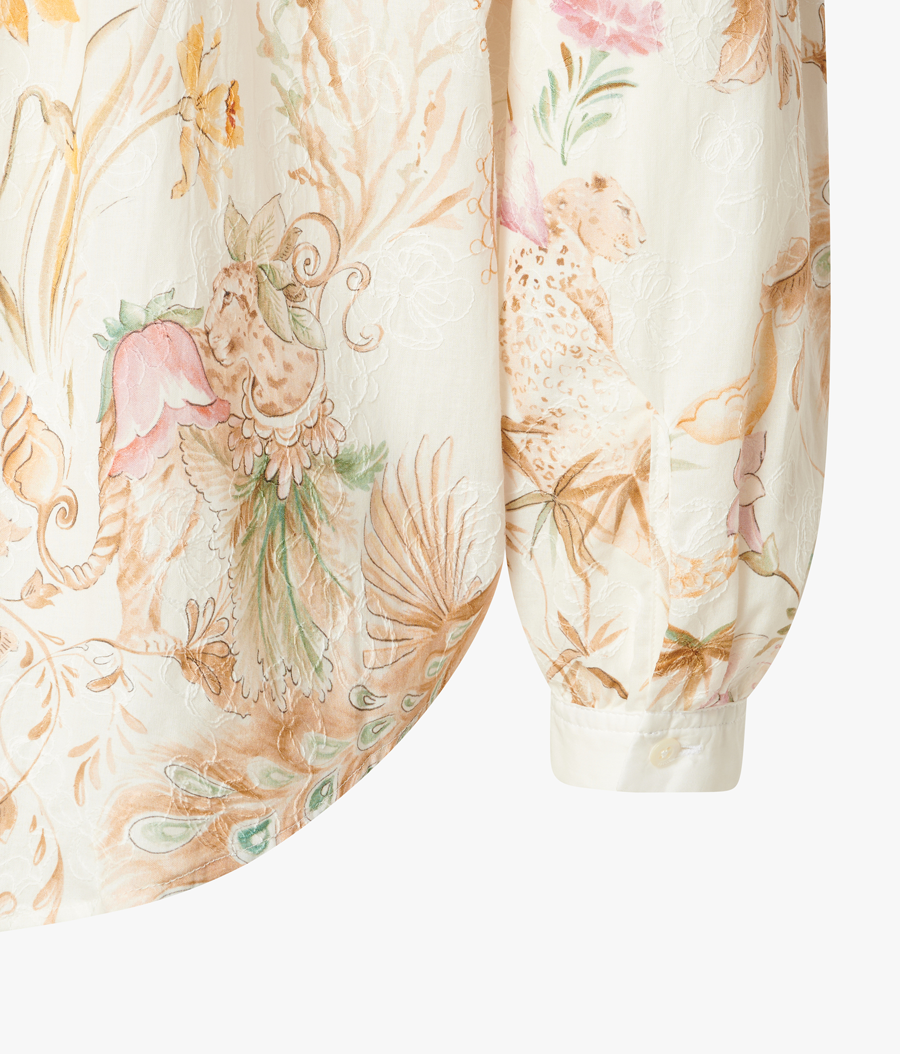 EDELLE Baumwolle Bluse Anna bestickt bedruckt bunt