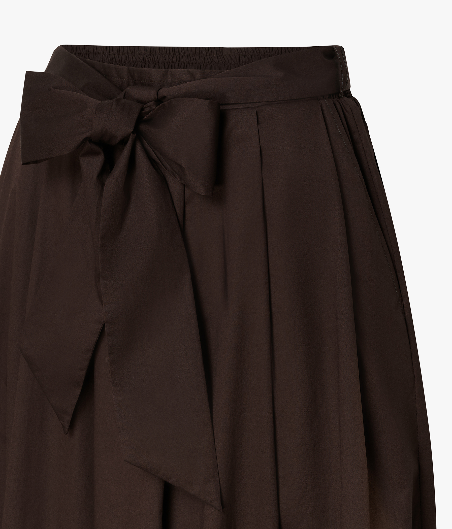 EDELLE Baumwolle Rock Pepe braun