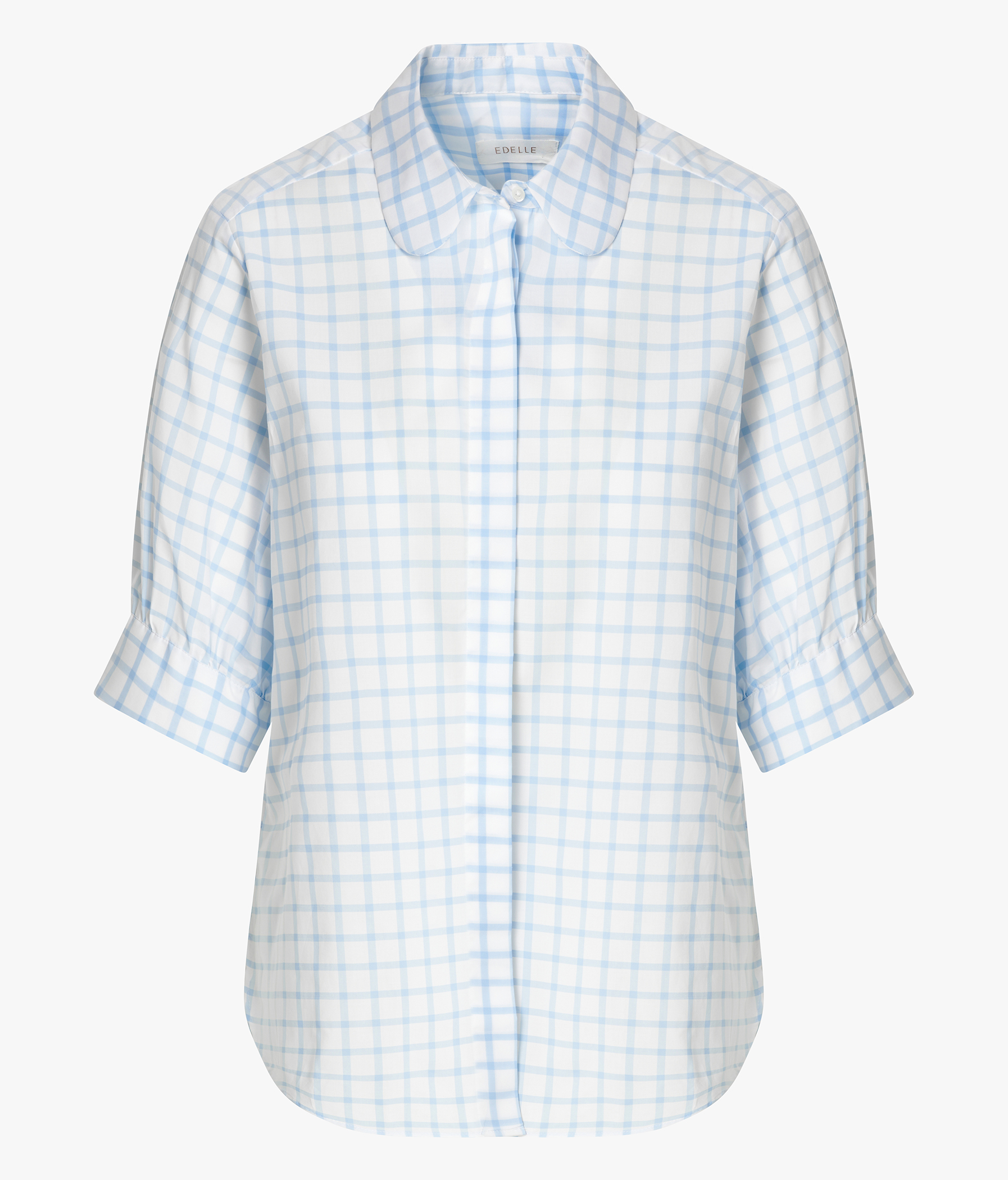 EDELLE Baumwolle Bluse Honey Streifen weiß 