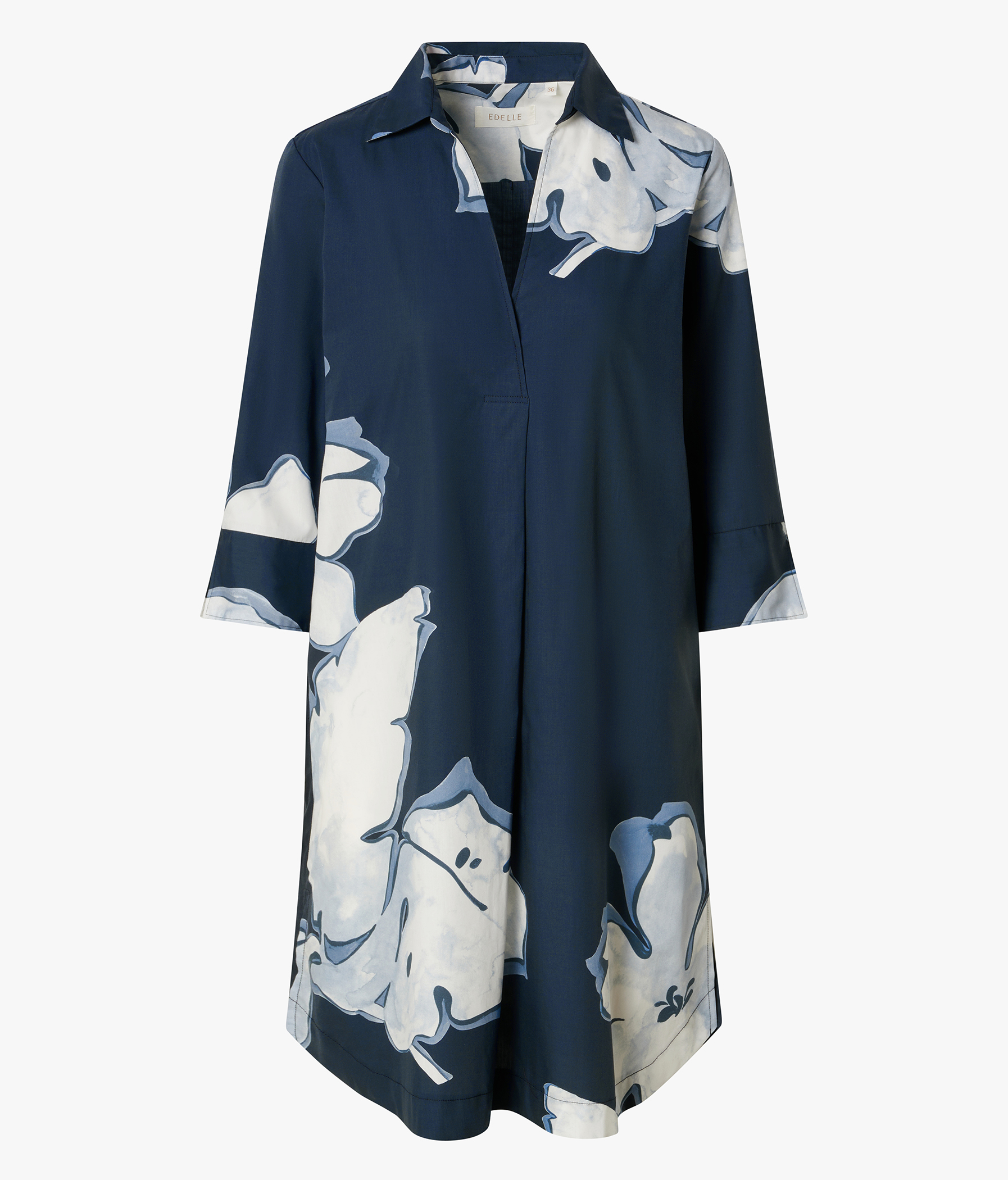 EDELLE Baumwolle Kleid Ciel blau