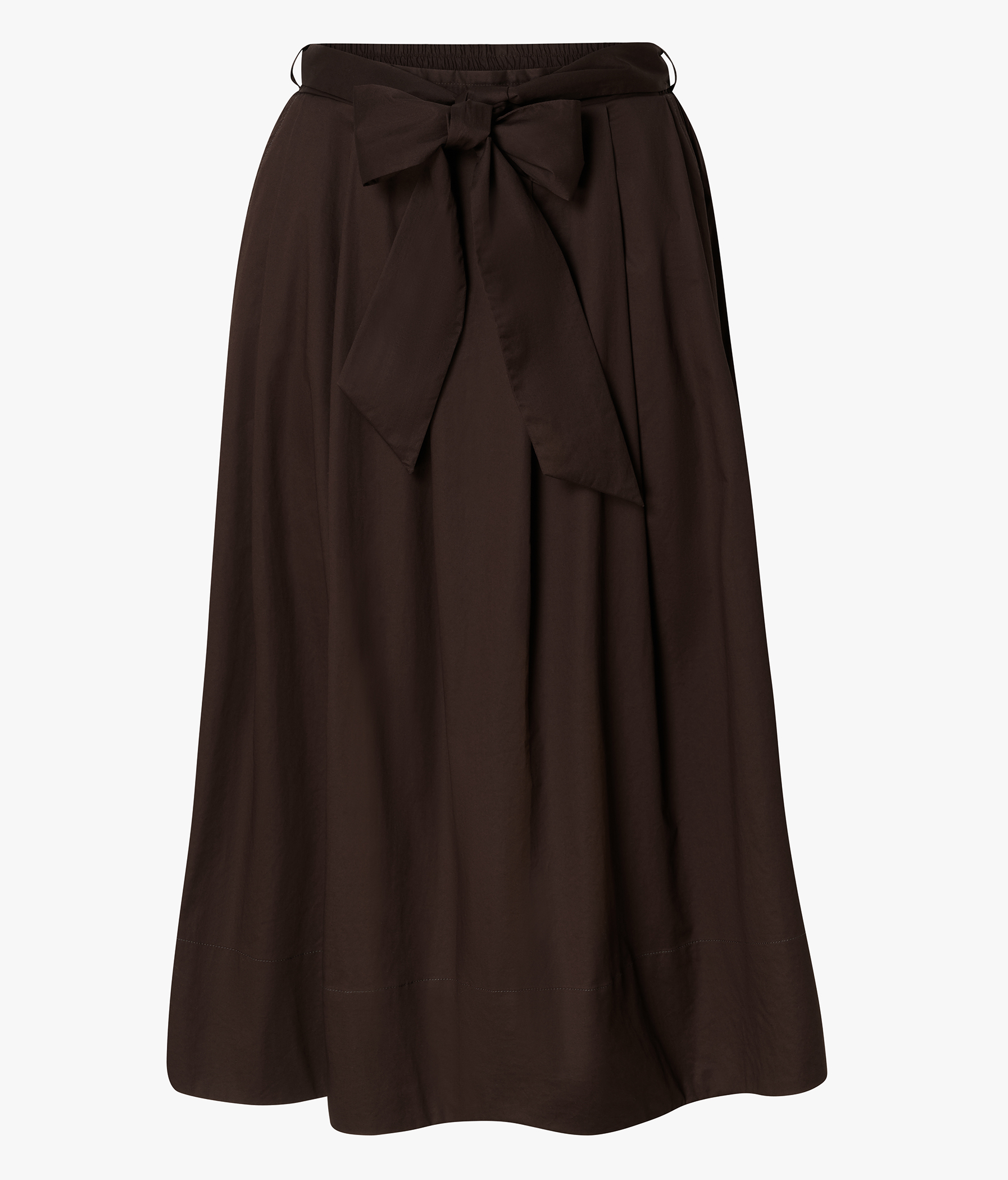 EDELLE Baumwolle Rock Pepe braun