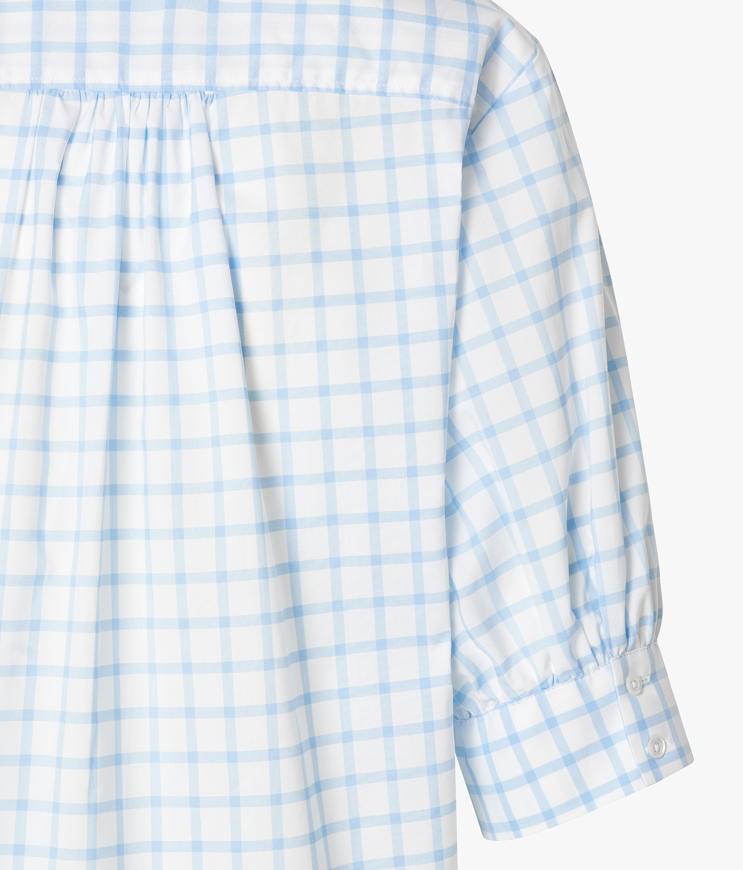 EDELLE Baumwolle Bluse Honey Streifen weiß blau