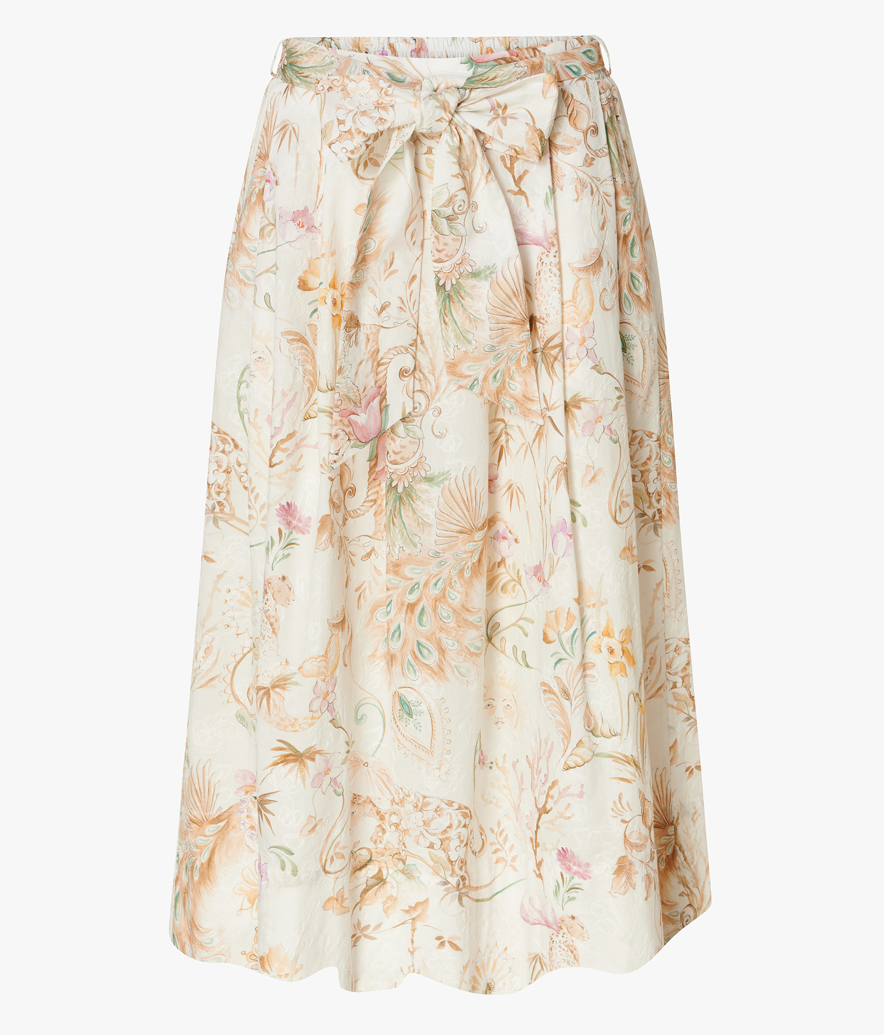 EDELLE Baumwolle Rock Pepe bestickt bedruckt