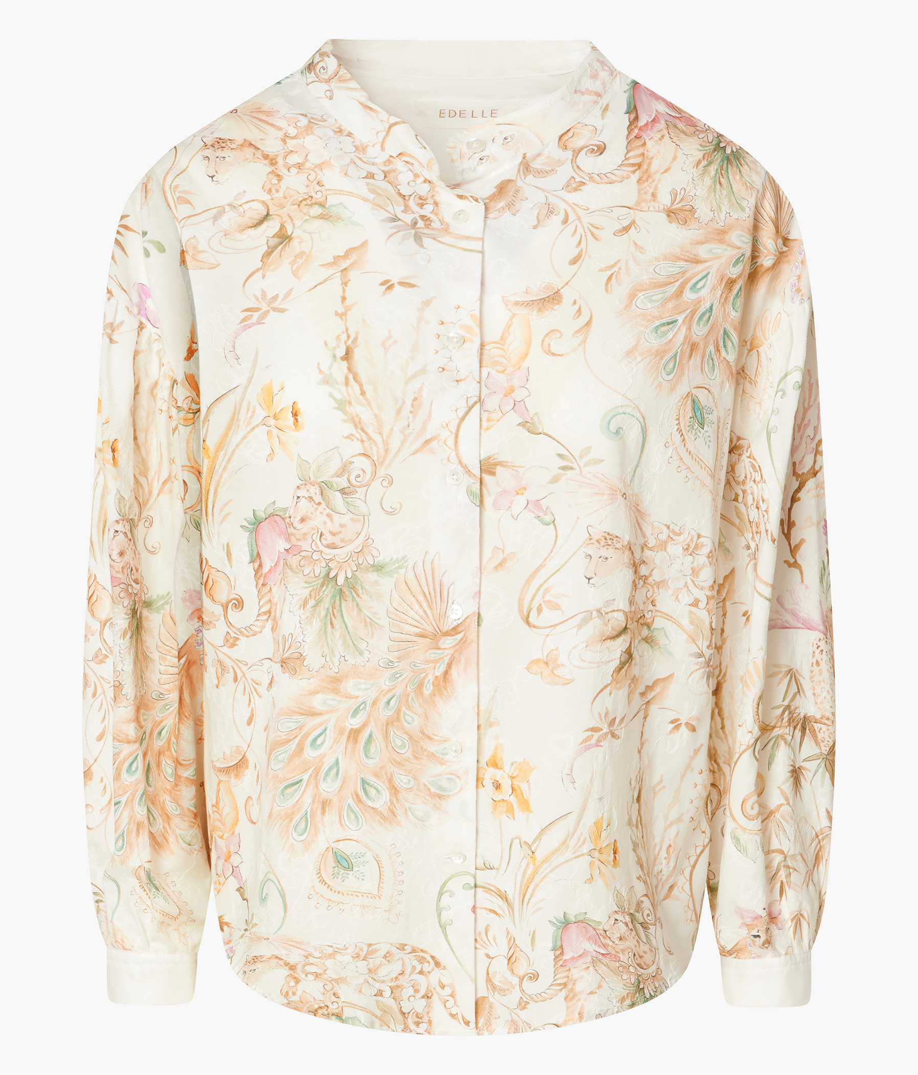 EDELLE Baumwolle Bluse Anna bestickt bedruckt bunt