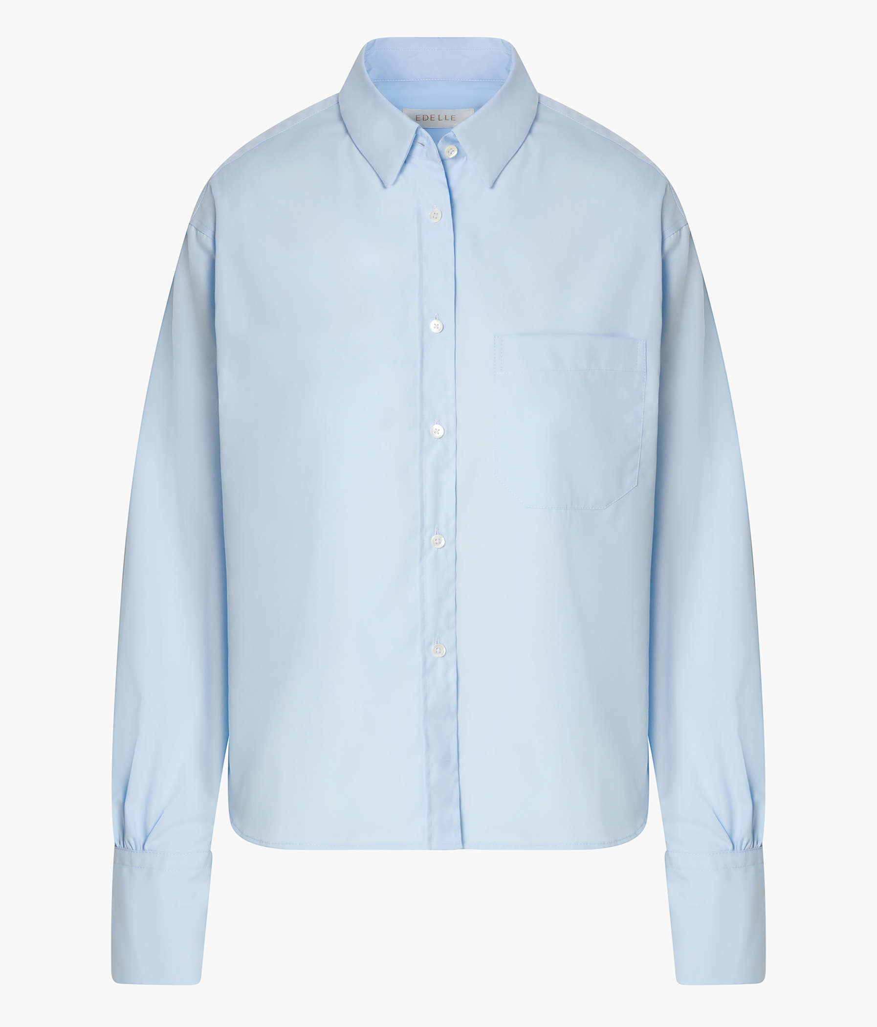 EDELLE Baumwolle Bluse Noel hellblau