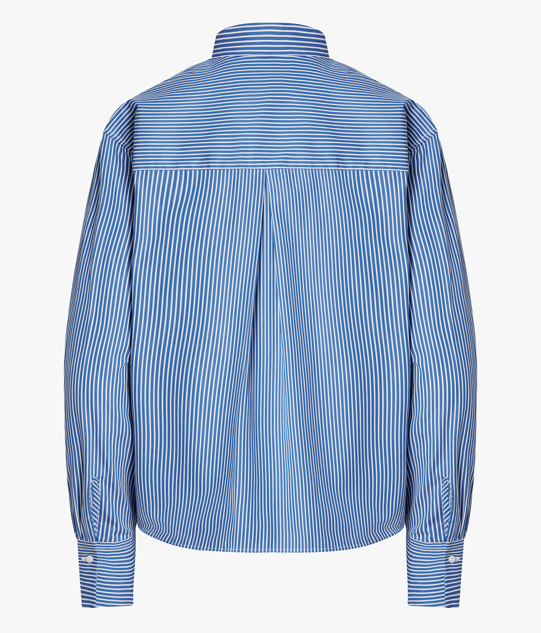 EDELLE Baumwolle Bluse Noel Streifen weiß blau